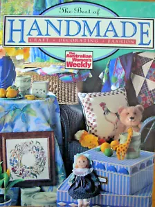 Australian Women's Weekly P/B Book - THE BEST OF HANDMADE - craft decorating fas - Picture 1 of 9