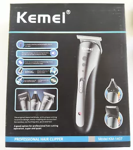 Hair Clippers Trimmer Professional Shaving Machine Beard Cutting Cordless Barber - Picture 1 of 15