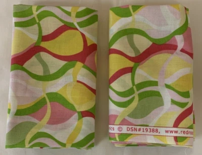 HopScotch Fat Quarters By Red Rooster Fabrics Lot Of 2 DSN # 19388 HTF - Image 1 of 4