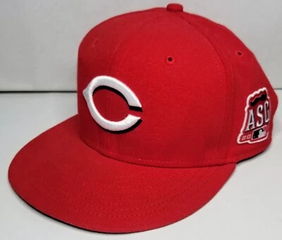 Cincinnati Reds New Era 59Fifty Fitted Hat Size 7 1/8 - 2015 All-Star Game Patch - Image 1 of 4