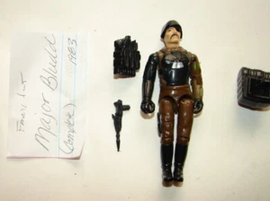 Gi Joe 3 3/4" 1983 MAJOR BLUDD completo con ACC original bonito años 80 vintage 821 - Imagen 1 de 4
