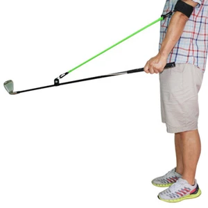 Golf Swing Trainer Trainingshilfe Gürtel Elastisches Widerstandsseil für NEU - Bild 1 von 4