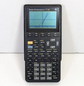 TI-85 Texas Instruments Graphing Calculator + Cover (GOOD WORKING CONDITION) - Picture 1 of 6