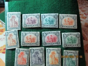 12 Briefmarken "PORTUGAL" NYASSA GIRAFFE & KAMEL. mh. - Bild 1 von 4