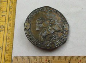 Seventh Cavalry Rough Rider belt buckle - Picture 1 of 2