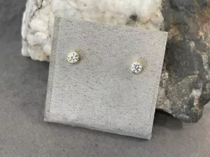 Orecchini Clogau Oro Giallo 18ct Celebrazione Fairtrade Lab Creati Diamanti - Foto 1 di 9