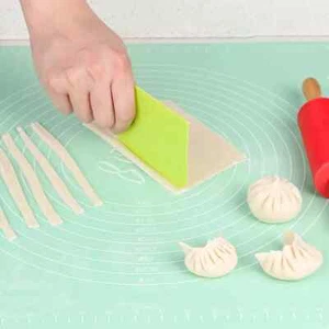 1pc Silicone Kneading Mat For Rolling Dough, Baking And Dumpling Preparation - Picture 1 of 12