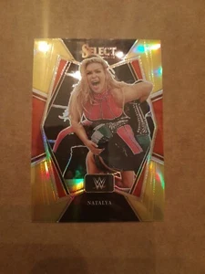 Natalya /10 Gold Prizm Premier Level Card No. 118 2022 WWE Panini Select - Bild 1 von 2