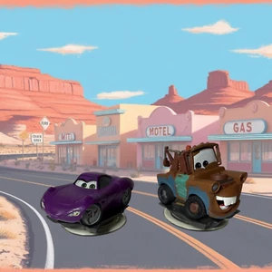 Disney Infinity: Cars Figura Paquete de 2 - Mater & Holley Shiftwell (2013) Disney - Imagen 1 de 3