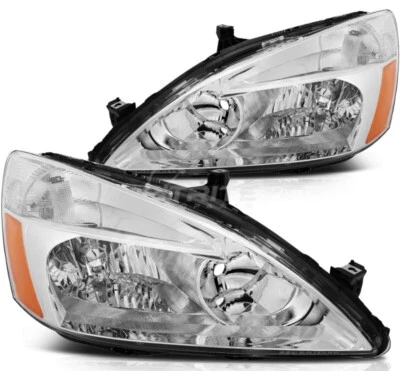 Nuevo conjunto de faros izquierdo y derecho para Honda Accord 2003-2007 cupé sedán Foto 1 de 4