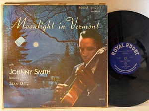 Jazz LP JOHNNY SMITH QUINTET Stan Getz Moonlight in Vermont Royal Roost 2211 - Foto 1 di 2