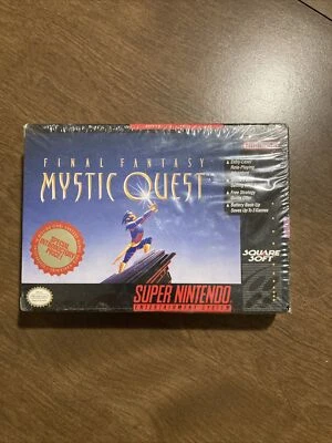 Final Fantasy: Mystic Quest Super Nintendo Snes 1992 Factory Sealed - Image 1 of 4