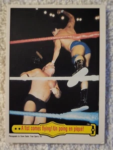 1985 O-Pee-Chee WWF Wrestling Trading Card #34 Tito Santana - Imagen 1 de 2