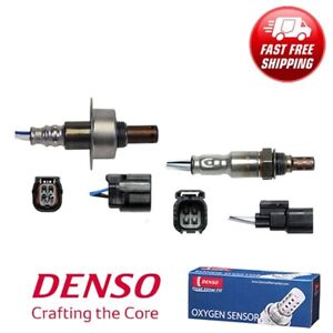 Genuine DENSO Oxygen Sensor Up & Down 2PCS Set for 07-11 Honda Civic 1.8L GAS