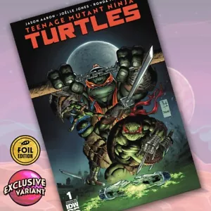 Teenage Mutant Ninja Turtles 2024 #1 Folie Flip Book GalaxyCon/One Stop Comic - Bild 1 von 3