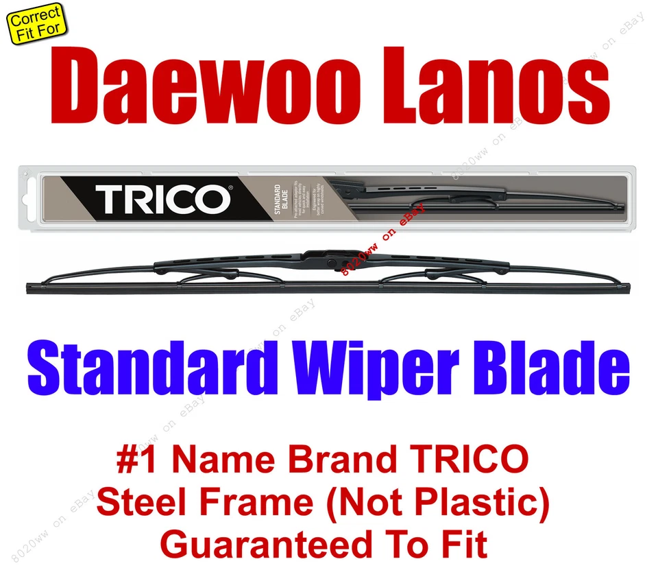 Wiper Blade Standard Grade - fits 1999-2002 Daewoo Lanos (Qty 1)  30190 - Image 1 of 1
