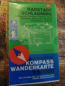 Kompass Wanderkarte, Radstadt, Schladming...Obertauern, 1:50000. Nr 31 - Bild 1 von 1