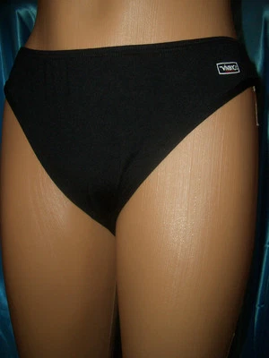 Süßes Vivance Nylon Höschen 44-46 schwarz Nylonslip Slip Schlüpfer Panty (B557) - Bild 1 von 2