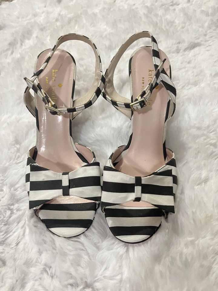 Kate Spade  Striped High Heels For Women Size 6 - Изображение 1 из 4