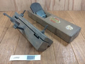 Japanese vintage Plane Carpentry Tool Kanna SET Signed from Japan 55.5mm JJ002 - Picture 1 of 17