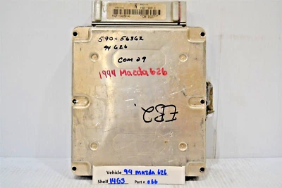 FS6218881G Mazda 626 MX6 1994 2,0 L Unidad de control del motor Módulo ECU 066 14G3 B5 Foto 1 de 4