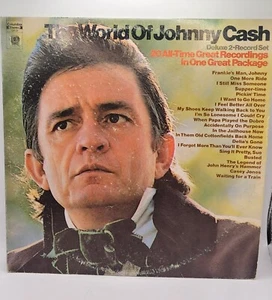 Johnny Cash – The World Of Johnny Cash (2X Vinyl LP) - Picture 1 of 3