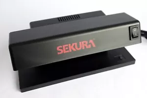 Sekura UV Counterfeit Money Detector - Fake Bank Note Forgery Ultraviolet Unit - Picture 1 of 11