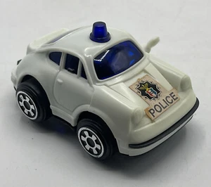 Vintage Porsche 911 Police Wind-Up Jimson Hong Kong White Rare - Picture 1 of 9