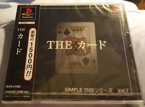 Poker / Cards Simple 1500 Vol 7 PS1 Japan. Brand new rips in factory seal.😲rare - Picture 1 of 11