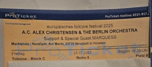 Alex Christensen & The Berlin Orchestra - Special Guest Marquess - Bild 1 von 1