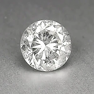 0.12Ct Round Shape 100% Certified Natural Earthmined White Loose Diamond - Picture 1 of 1