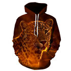 New Animal Tiger Streetwear Women Men 3D Print Hoodies Pullover Sweatshirts