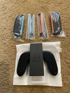 NINTENDO SWITCH 2 JOYCON CONTROLLERS L R OEM AUTHENTIC STRAPS GRIP Joy-Con - Picture 1 of 5