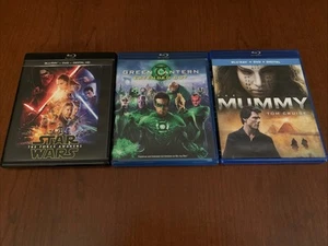 The Mummy/Green Lantern/Star Wars: The Force Awakens - Blu Ray Lot - Picture 1 of 11