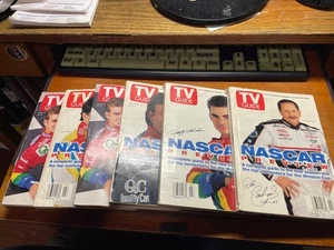 Vintage NASCAR Vorschau TV Guides Menge 6 - Bild 1 von 6