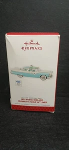 2013 Hallmark Keepsake Ornament 1955 Ford Fairlane Crown Victoria Skyliner - Bild 1 von 2