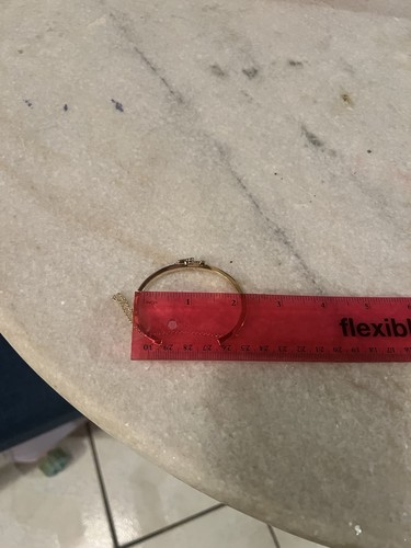 COACH Bracciale Donna Cavallo e Carrozza Doppia Catena Tono Oro (F33376)