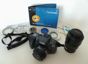 Minolta Maxxum 500si 35mm Film camera with Zoom Lens - Picture 1 of 24