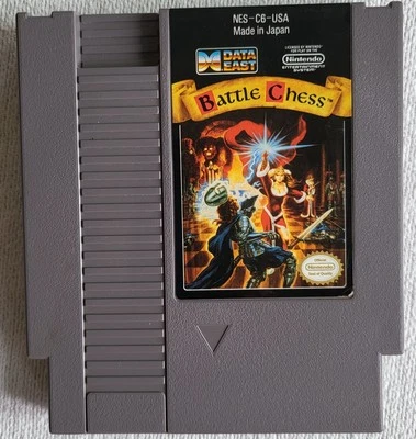 Nintendo NES Battle Chess Cartridge Game Very Good Condition NES-C6-USA 1985 - Image 1 of 4