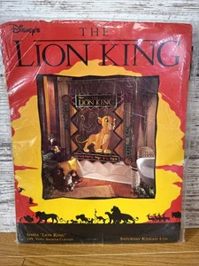 Vintage NEU Disney’s DER KÖNIG DER LÖWEN Duschvorhang Simba Neu aus altem Lagerbestand selten - Bild 1 von 7