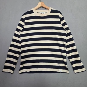 Norse Projects Shirt Medium Johannes Rugby Stripe Long Sleeve Crewneck Pullover - Picture 1 of 12