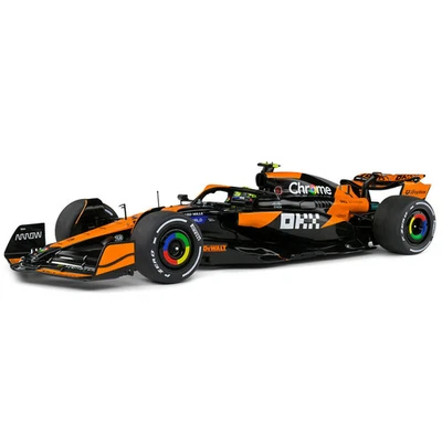Solido 1/18 Mclaren F1 Team MCL38 Lando Norris #4 Miami GP 2024 Model Car - Image 1 of 4