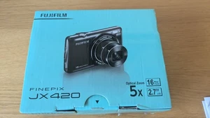 Fujifilm Digital Camera FinePix JX420 16.0MP Black Tested- Boxed - Picture 1 of 12