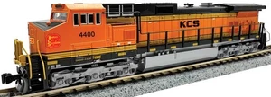 1763520 N Kato GE C44-9W - Standard DC Kansas City Southern #4401 - Picture 1 of 1