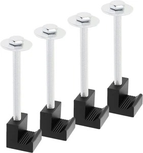 Truck Tool Box Mounting Kit for Pickup Bed Toolbox Mount Tie Black  - Foto 1 di 2