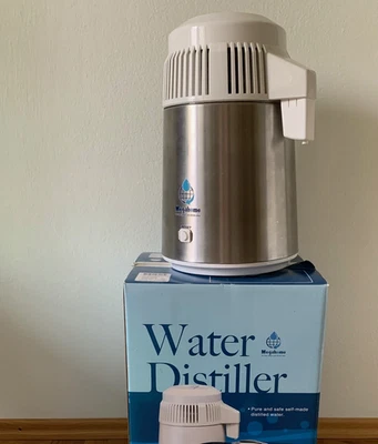 MEGAHOME destilador MH943SWS con jarra de vidrio de 4 l - ¡como nuevo! - Imagen 1 de 4