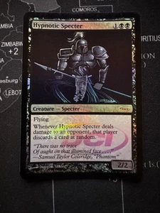 MTG Hypnotic Specter LP FOIL From DCI Collector Light Play Magic - Picture 1 of 1
