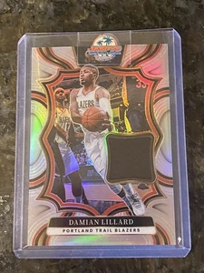 2024-25 Select Damian Lillard Throwback Jersey #TM-LIL - Silver Portland - Picture 1 of 2