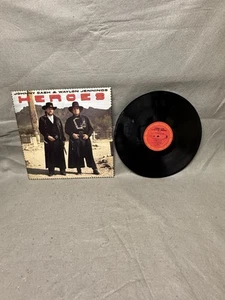 VTG Vinyl LP Johnny Cash & Waylon Jennings Heroes Orig 1986 Outlaw Country - Picture 1 of 7