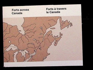 CANADA Sc 1050-9 NH BOOKLET OF 1985 - FORTS - Sc$9.50 - (WS25) - Bild 1 von 2